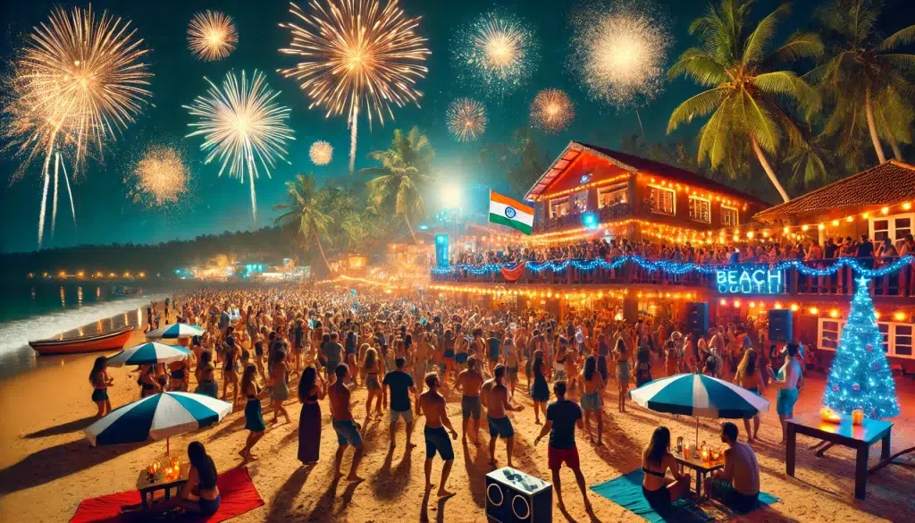 Thrilling Christmas and New Year Beach Parties