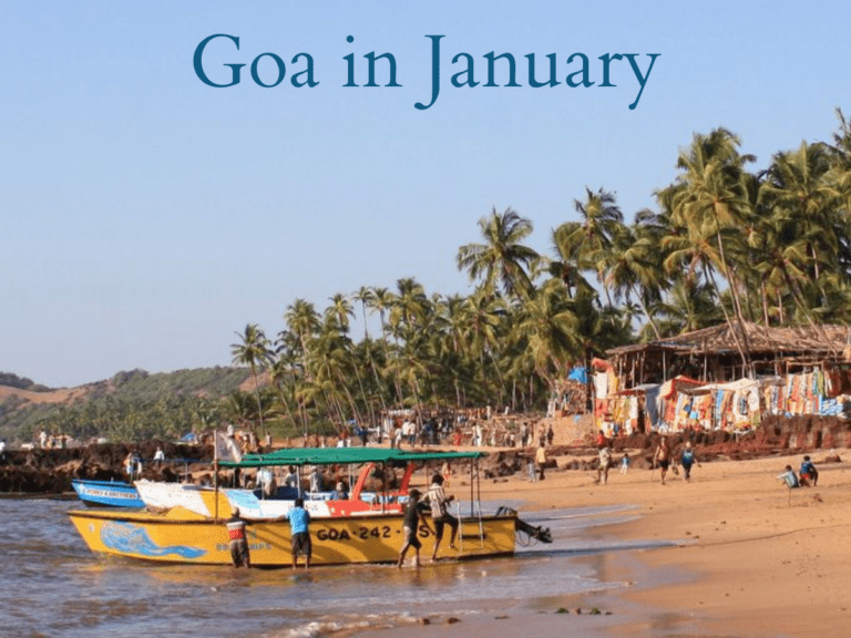 Goa in January 2025