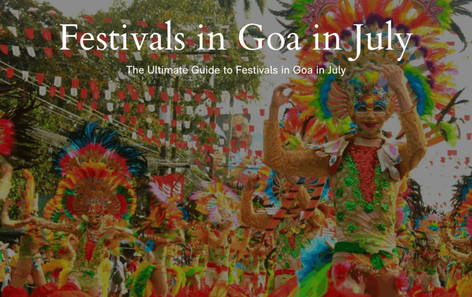 Festivals in Goa in July