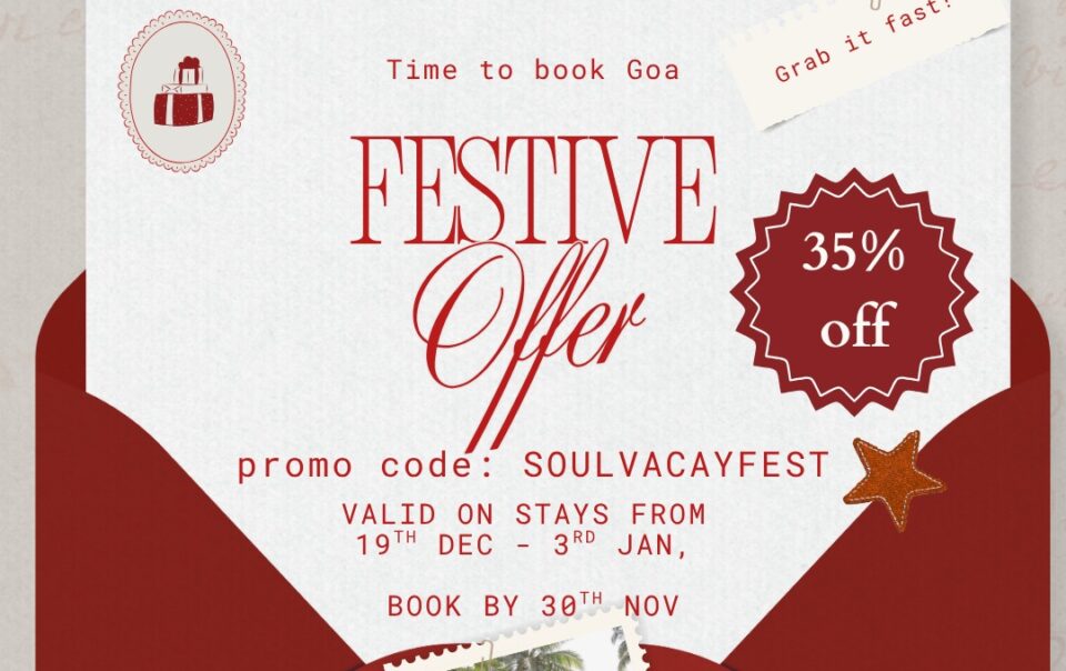Best Deals on Goa Resorts for Christmas & New Year at Soul Vacation