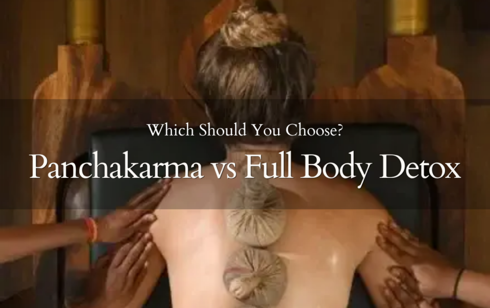 Difference between Panchakarma vs Full Body Detox